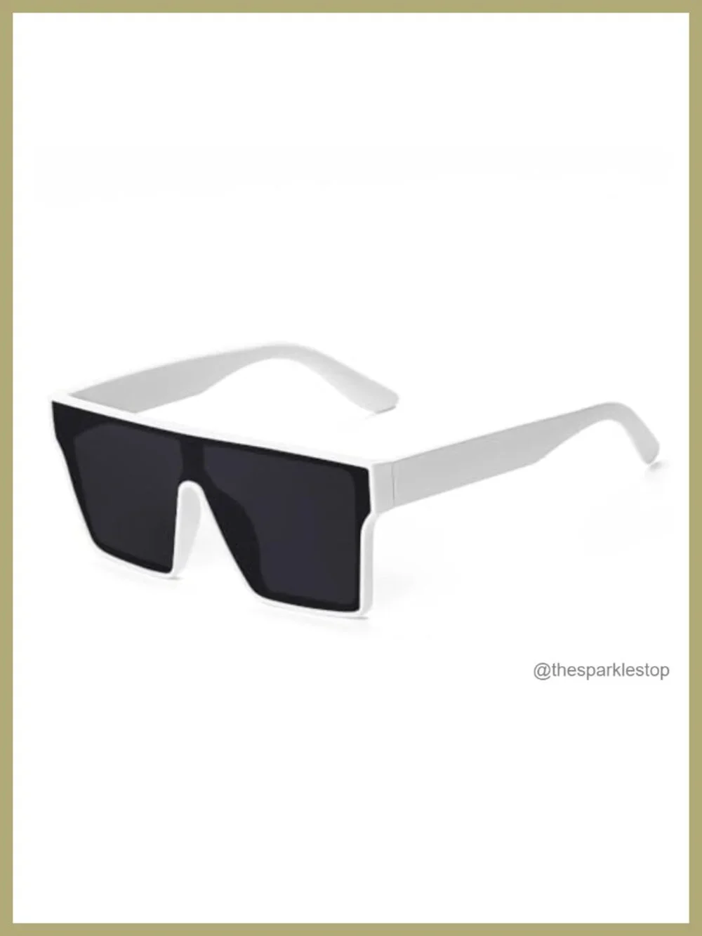 Polarized Square Sunglasses Men Women Oversized UV400 TR90